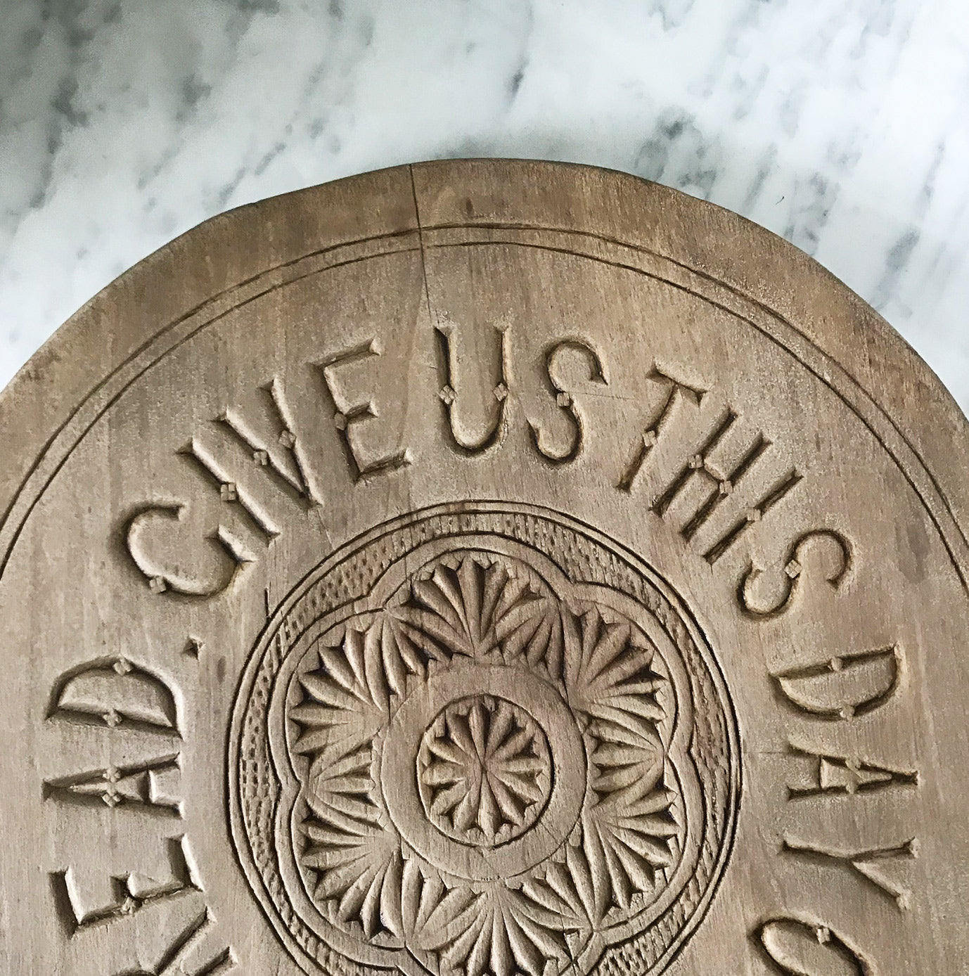 Beautiful Carved Scottish Breadboard