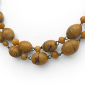 Vintage Glass Bead Necklace. Find this and other Vintage jewellery for sale at Intovintage.co.uk. Into Vintage