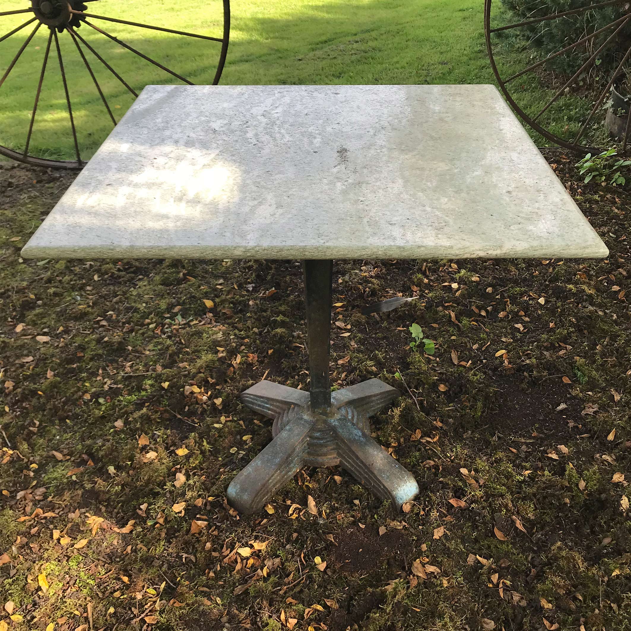 Vintage French Deco Cafe Table