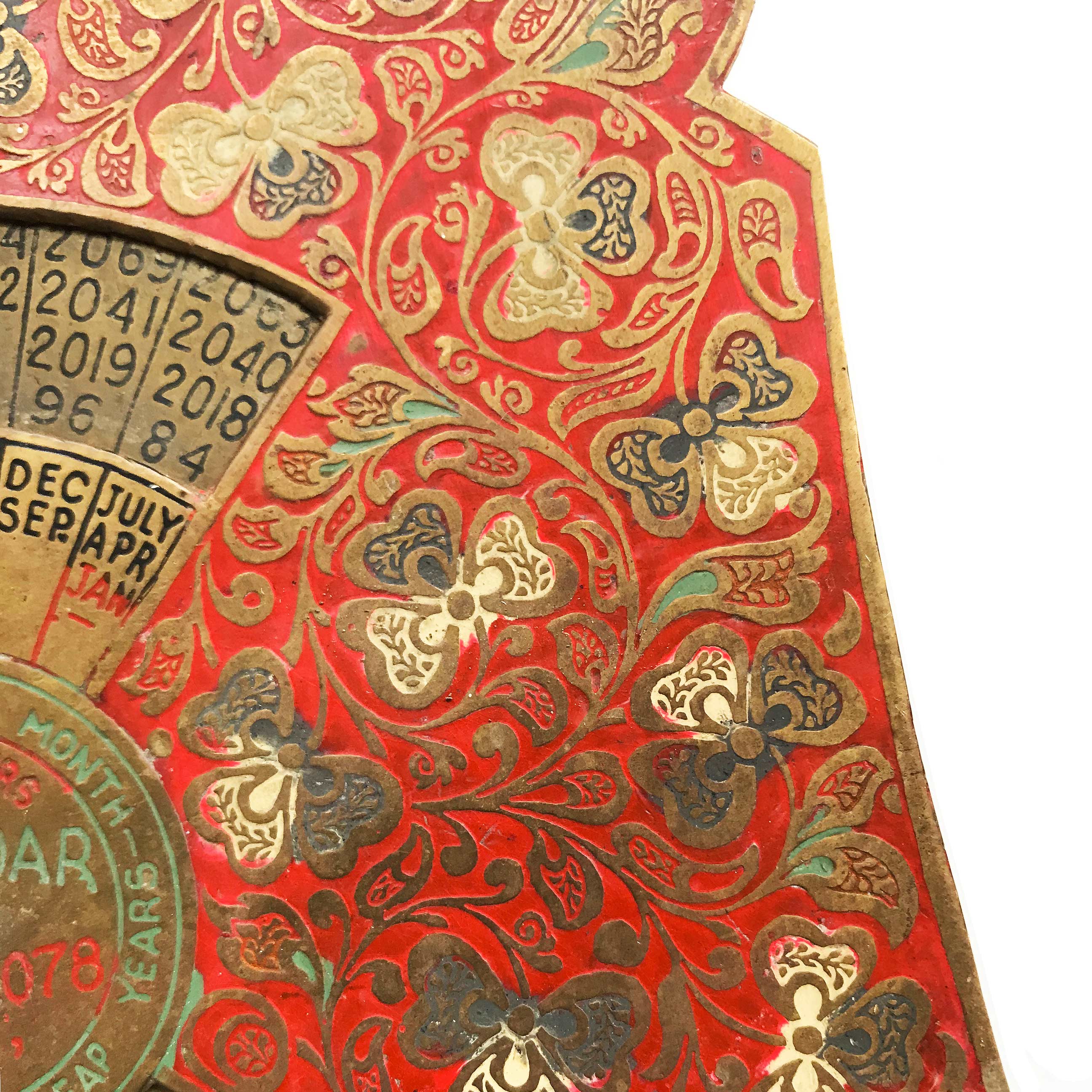 Vintage 100 Year Calendar