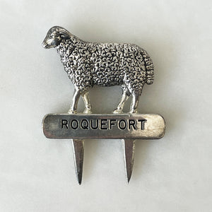 A Pair of Vintage French Cheese Markers