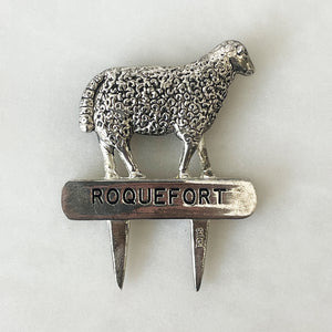 A Pair of Vintage French Cheese Markers
