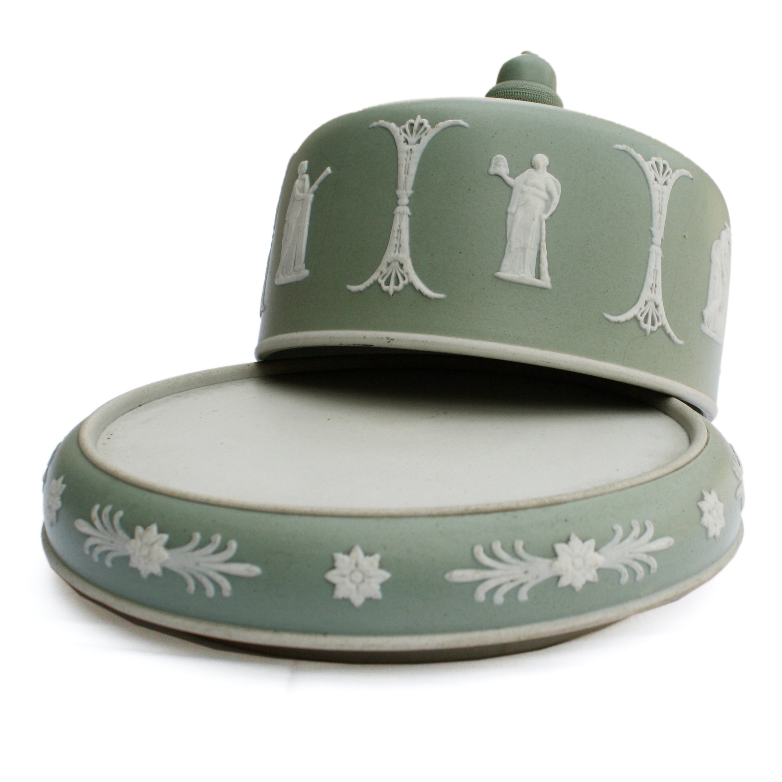 Jasperware Stilton Dish. Find this and other Beautiful Vintage items for you home at Intovintage.co.uk