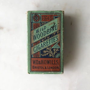 A snap shot of the early 20th century, these vintage cigarette packs are decorated with fantastic typography and imagery - SHOP NOW -  www.intovintage.co.uk