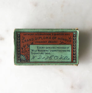 A snap shot of the early 20th century, these vintage cigarette packs are decorated with fantastic typography and imagery - SHOP NOW -  www.intovintage.co.uk