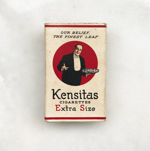A snap shot of the early 20th century, these vintage cigarette packs are decorated with fantastic typography and imagery - SHOP NOW -  www.intovintage.co.uk