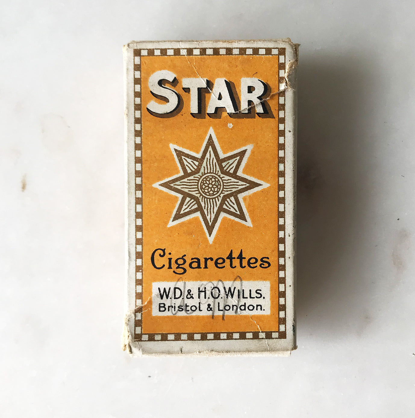 A snap shot of the early 20th century, these vintage cigarette packs are decorated with fantastic typography and imagery - SHOP NOW -  www.intovintage.co.uk