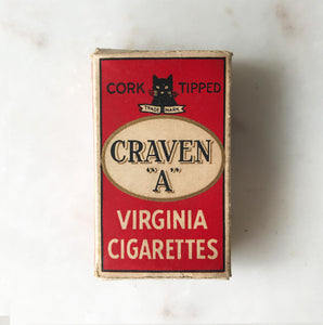 5 Vintage Cigarette packets