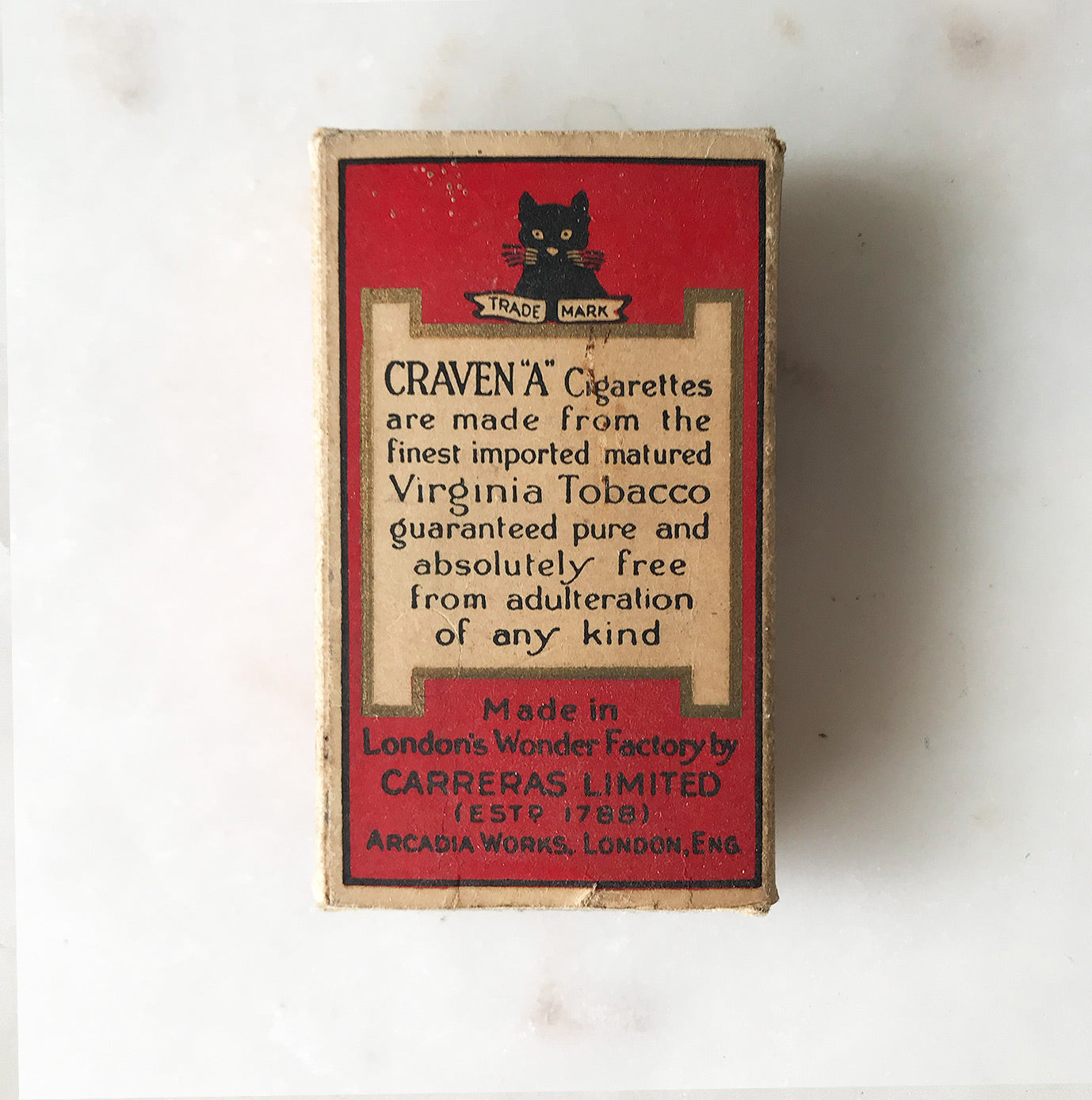 5 Vintage Cigarette packets