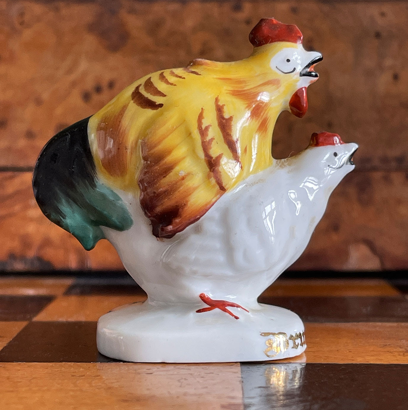 A Pair of Vintage Sexy Chickens from Belgium. Marked Bruxelles 1935 - SHOP NOW - www.intovintage.co.uk