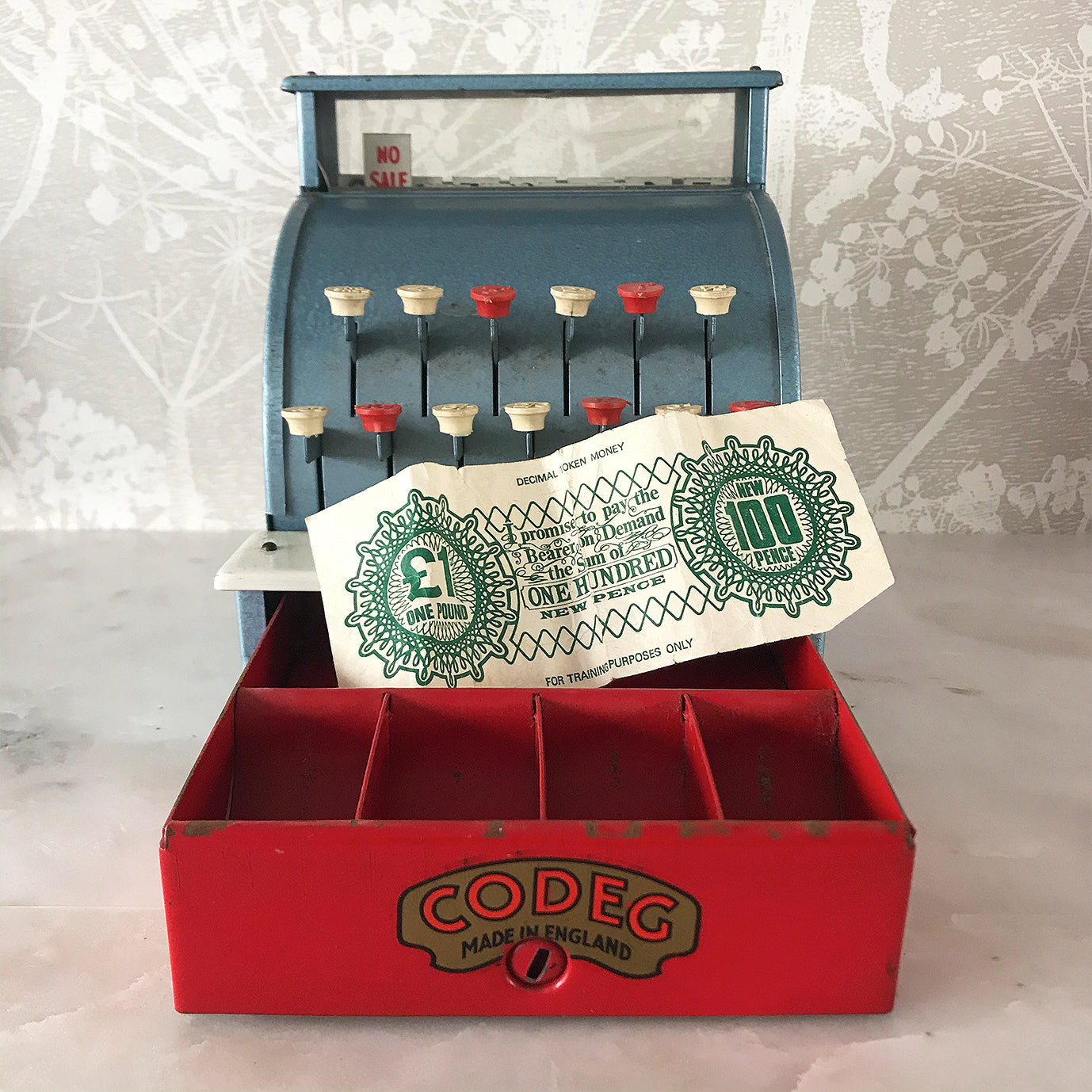 Cash Register Ringer Vintage Children's Codeg Cash Register - intovintage.co.uk ...