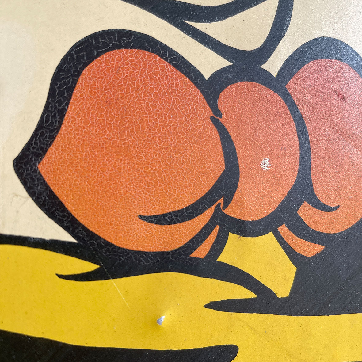 A Vintage Tin Comic Advertising Sign
