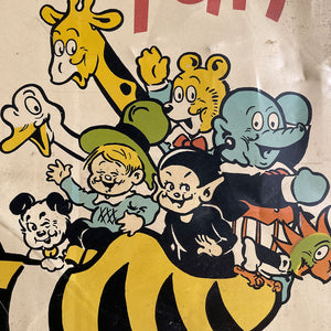 A Vintage Tin Comic Advertising Sign