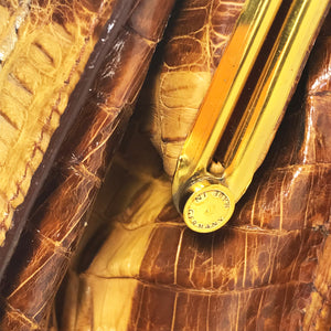 Vintage Croc Skin Bag. Find this and other Beautiful Vintage Bags & Purses for sale at Intovintage.co.uk.
