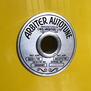 Drum roll please... Cool Funky Vintage Arbiter Drum in a fantastic, popping mustard yellow colour. Makes a fantastic cool side table adding that glam rock feel to any room! - SHOP NOW - www.intovintage.co.uk