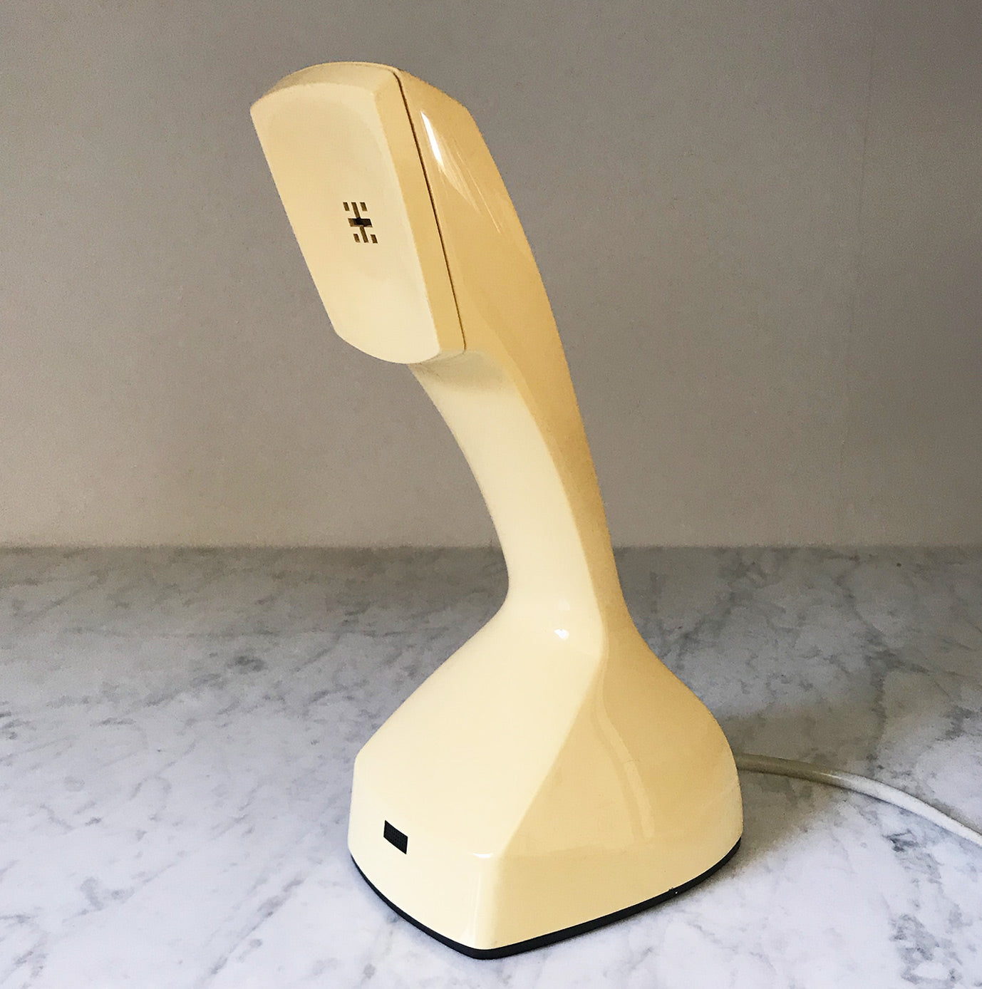 Classic cool 70's Ericofon Cobra 700 electronic one piece push button telephone would look fab as a display piece or you could get it converted for use with today's telephone system - SHOP NOW - www.intovintage.co.uk