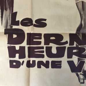 Very large and very cool vintage saucy French film poster. 'Les dernier heures d'une vierge' was released in 1972 - SHOP NOW - www.intovintage.co.uk