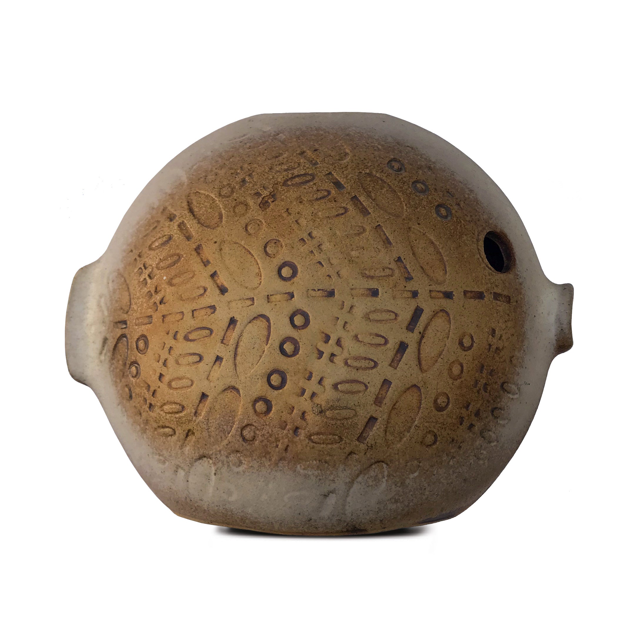 Studio Pottery Fish Money Box
