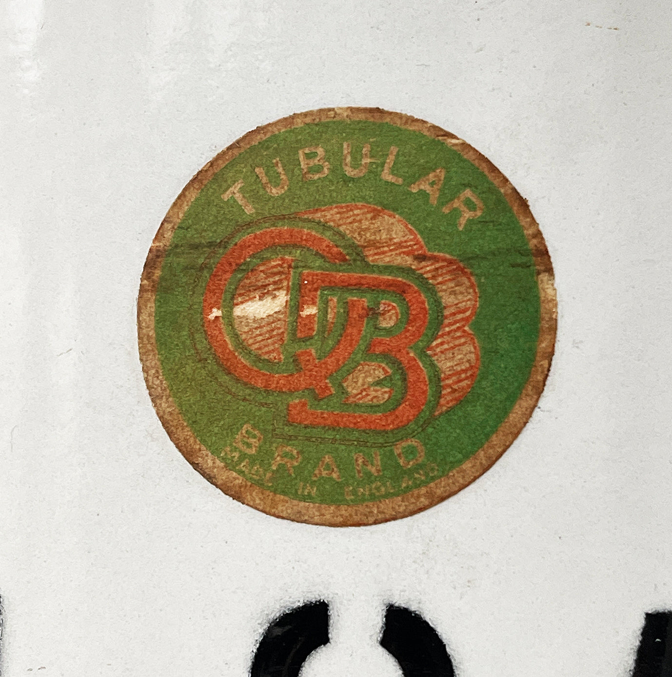 A Vintage Enamel Flour Bin with original 'Tubular Brands' manufacturer sticker. It has great typography to the front. Good looking and very practical if you love to cook - SHOP NOW - www.intovintage.co.uk