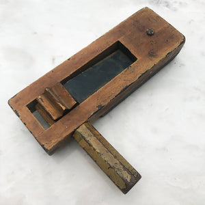 Vintage Scratch Built Football Clacker Rattle. Finished in a wonderfully aged paint finish with lots of match wear! Probably used to cheer on our local side Southend United (The Shrimpers!) - SHOP NOW - www.intovintage.co.uk
