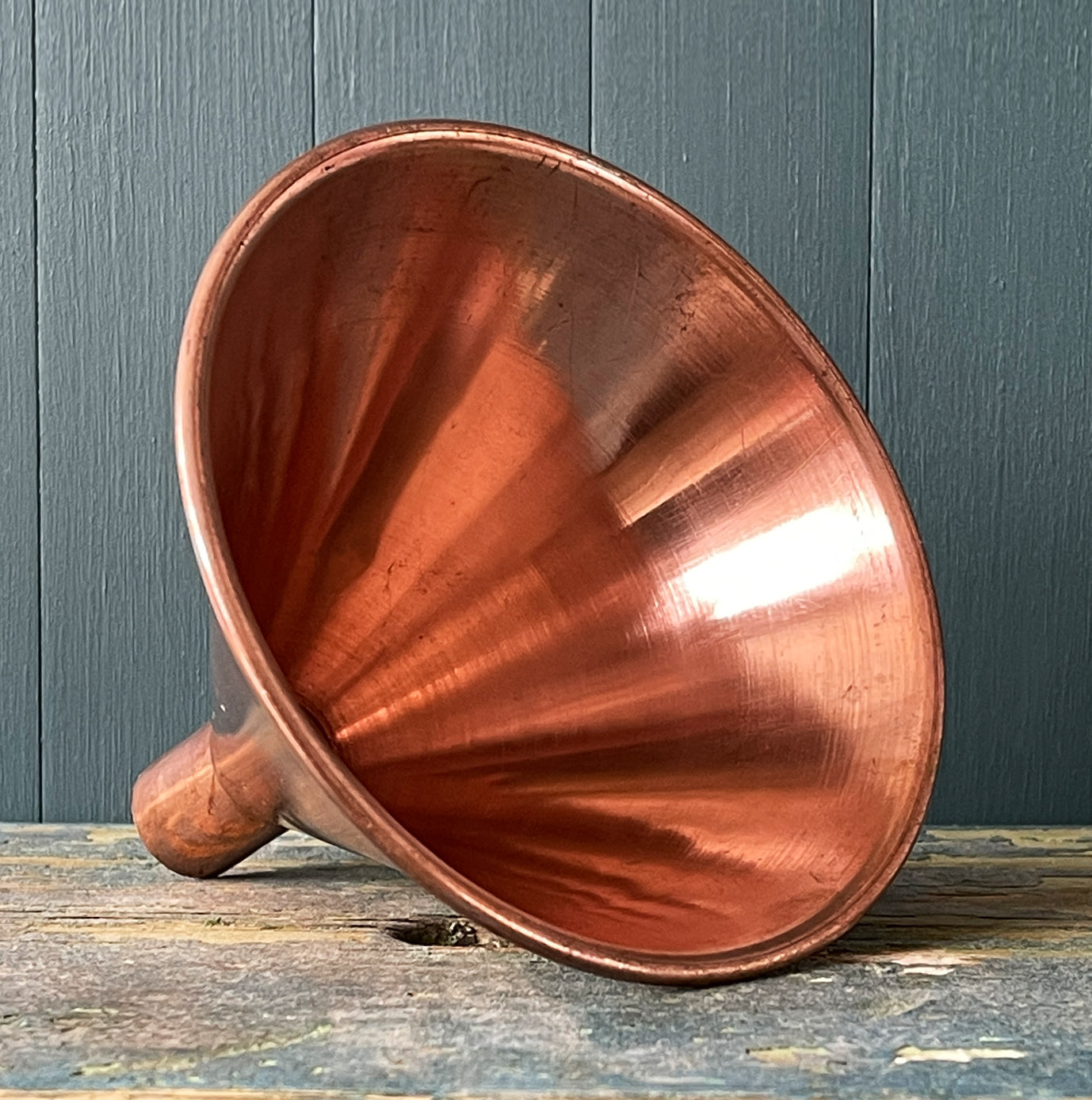 Quality Vintage Copper Funnel. Ideal for the Kitchen - SHOP NOW - www.intovintage.co.uk