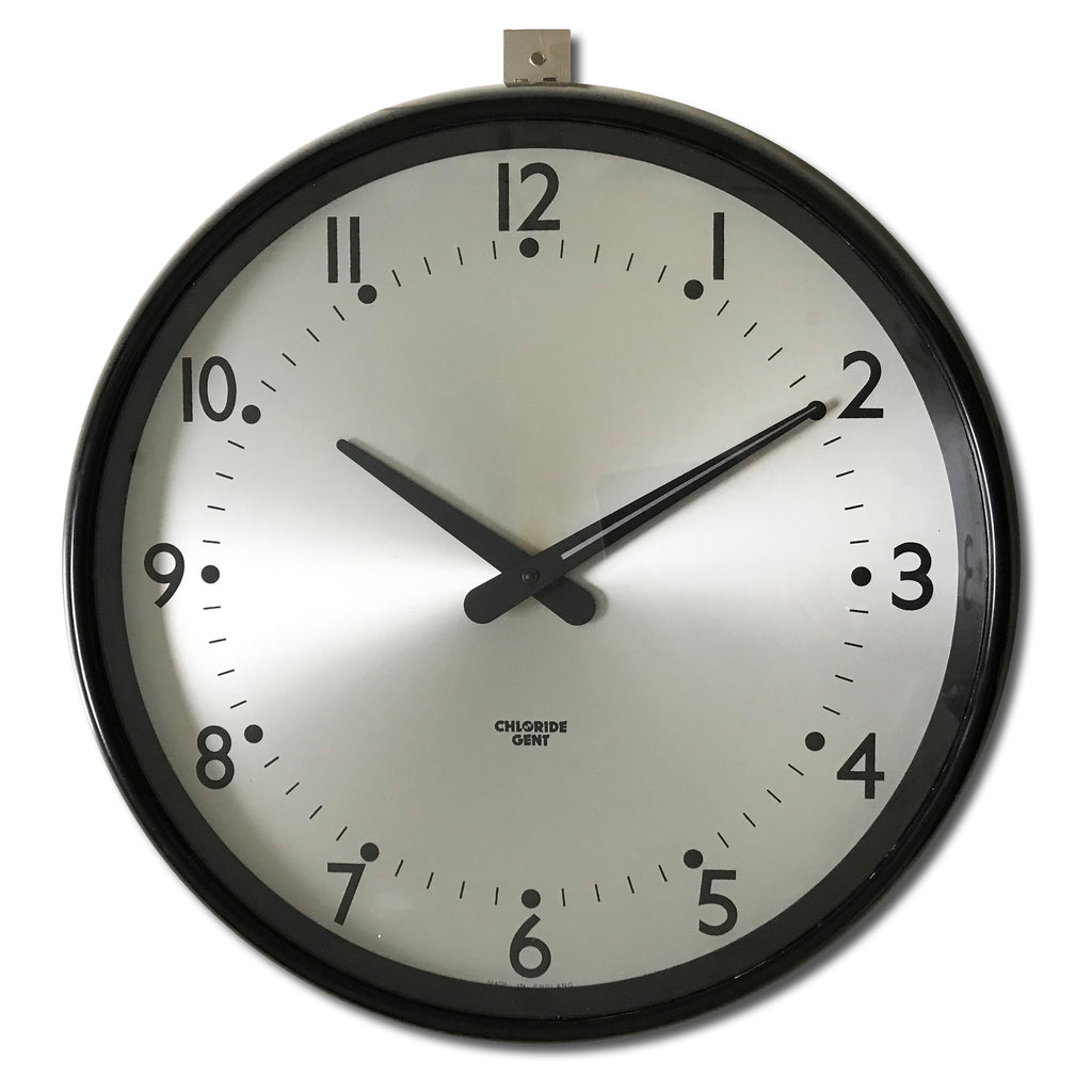 Vinatge Vintage Gents' of Leicester, Chloride wall clock - SHOP NOW - www.intovintage.co.uk 