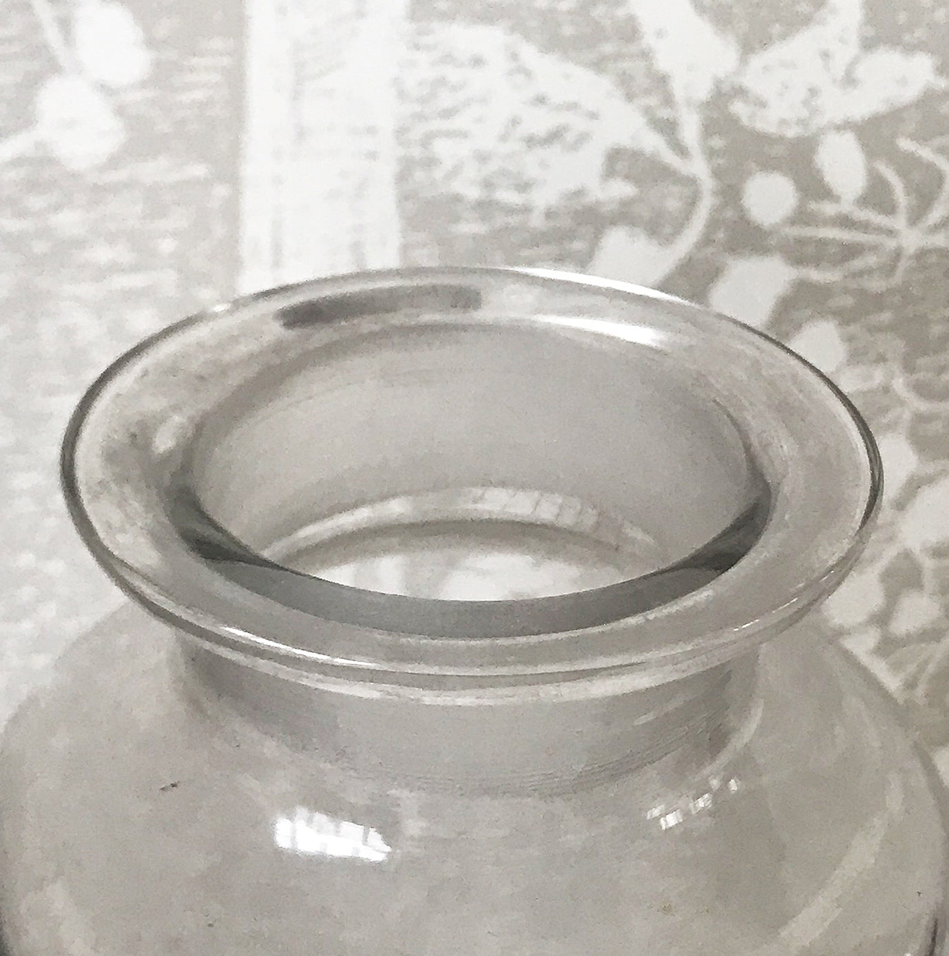 Vintage Clear Apothecary Bottle with an original paper label from Hedley E. Dwelly, High-Class Drug Stores, 41, Acton Lane, Harlesden. N.W. London - SHOP NOW - www.intovintage.co.uk