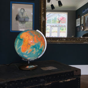 Cool Vintage Illuminated Columbus Globe by German company Paul Oestergaard of Berlin and Stuttgart - SHOP NOW - www.intovintage.co.uk