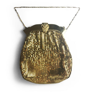 Sparkling Golden Vintage Evening Bag