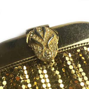 Vintage Golden Evening Bag. Find this and other Beautiful Vintage Bags & Purses for sale at Intovintage.co.uk.