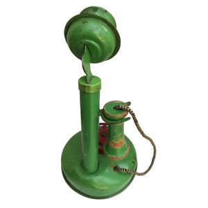Vintage 1920's Tin toy telephone. Find this and other Vintage Tins & Toys for sale at Intovintage.co.uk. 