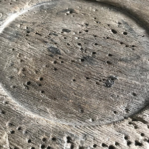 Good looking Vintage Painted Stool. Fantastic age age related wear and patina yet still totally solid. The green paint has worn and chipped away giving the stool that bang on look - SHOP NOW - www.intovintage.co.uk