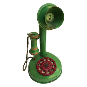 Vintage 1920's Tin toy telephone. Find this and other Vintage Tins & Toys for sale at Intovintage.co.uk. 
