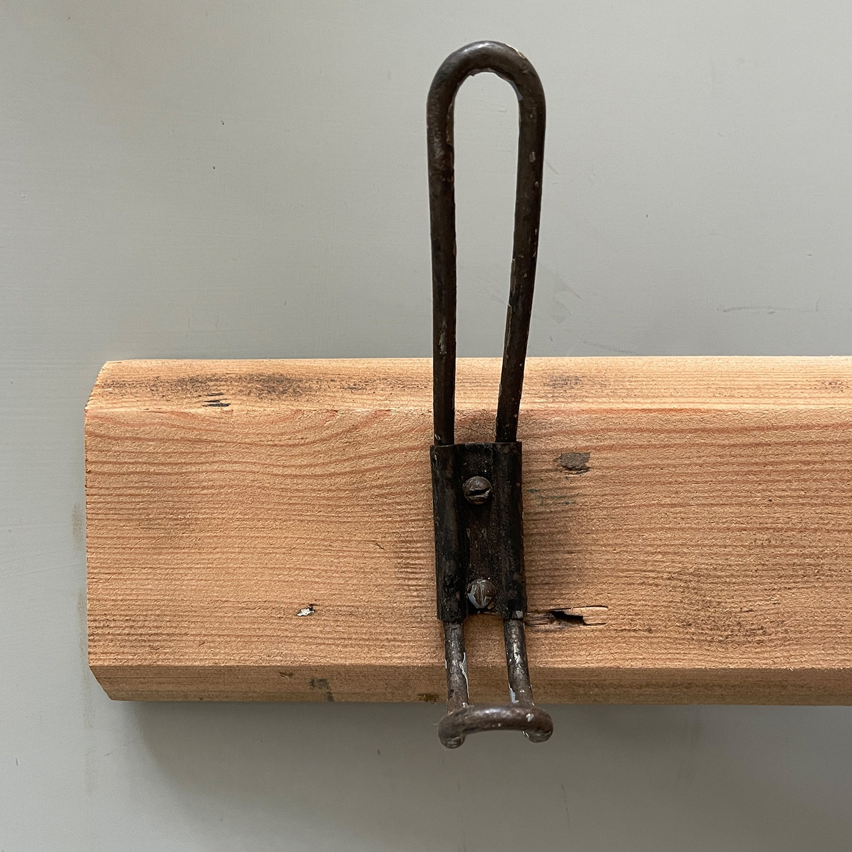 A Set of 3 Reclaimed Church Coat Hooks