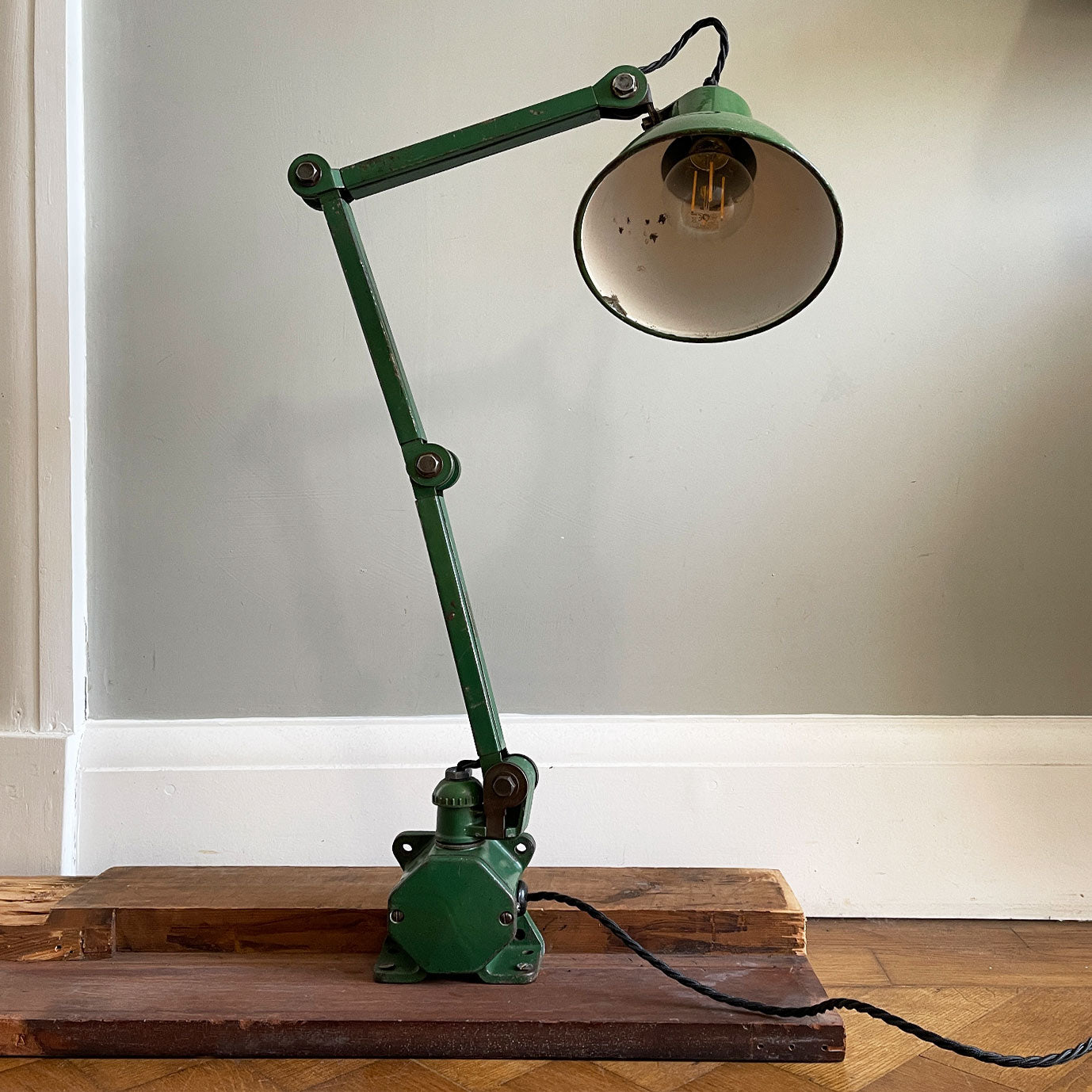 An Industrial Work Lamp