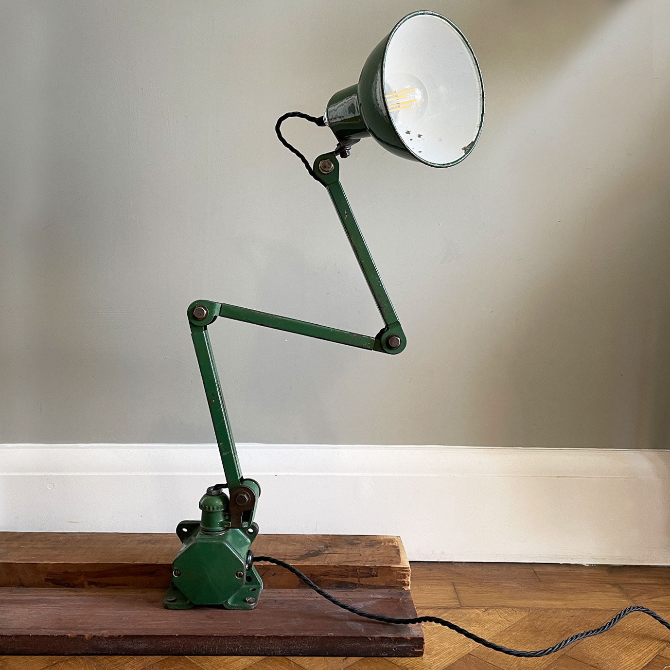 An Industrial Work Lamp