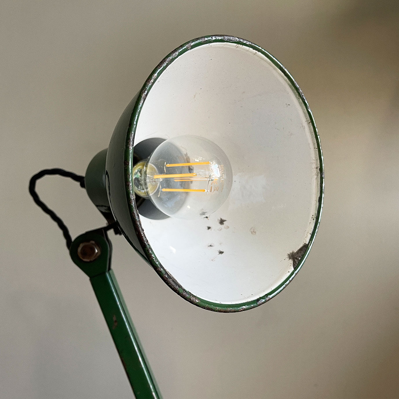 An Industrial Work Lamp