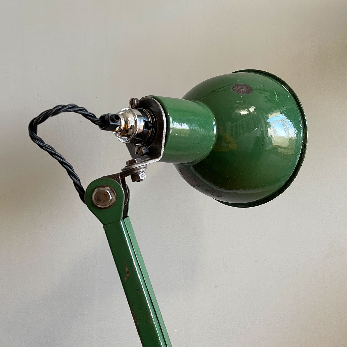 An Industrial Work Lamp