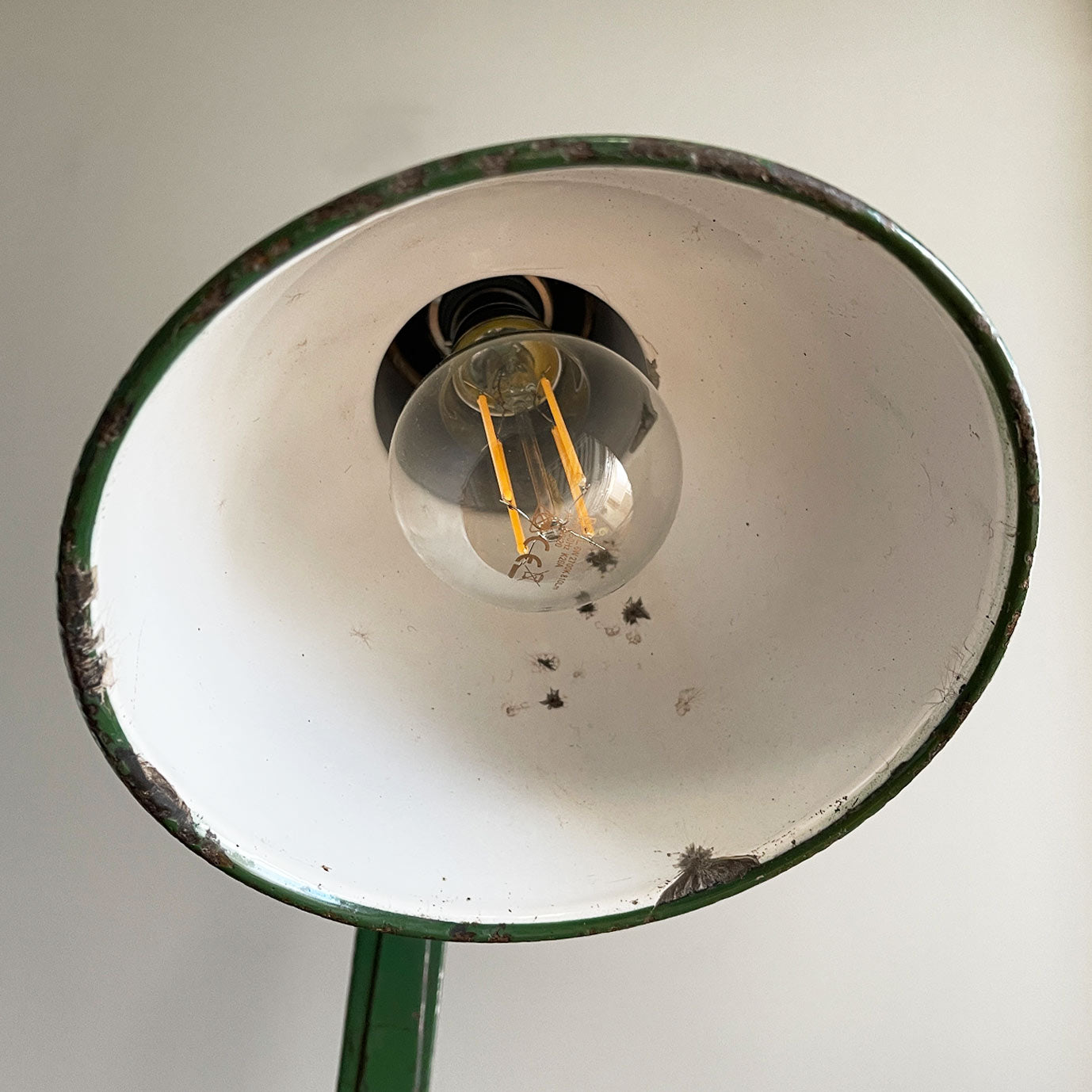 An Industrial Work Lamp
