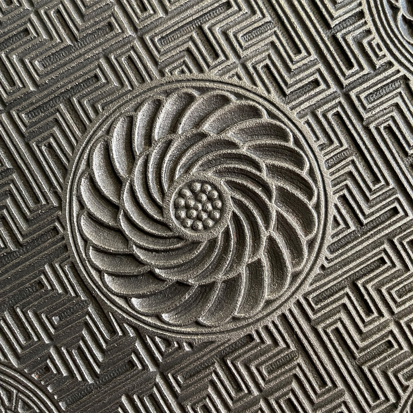 An Arts & Crafts Cast Iron Fireplace Insert, circa 1873, by the renowned Aesthetic Architect Thomas Jeckyll. The design sees finely cast rosettes of butterflies, bees and stylised floral designs on top of a reeded background. Designed for Barnard, Bishop & Barnards foundry of Norwich - SHOP NOW - www.intovintage.co.uk