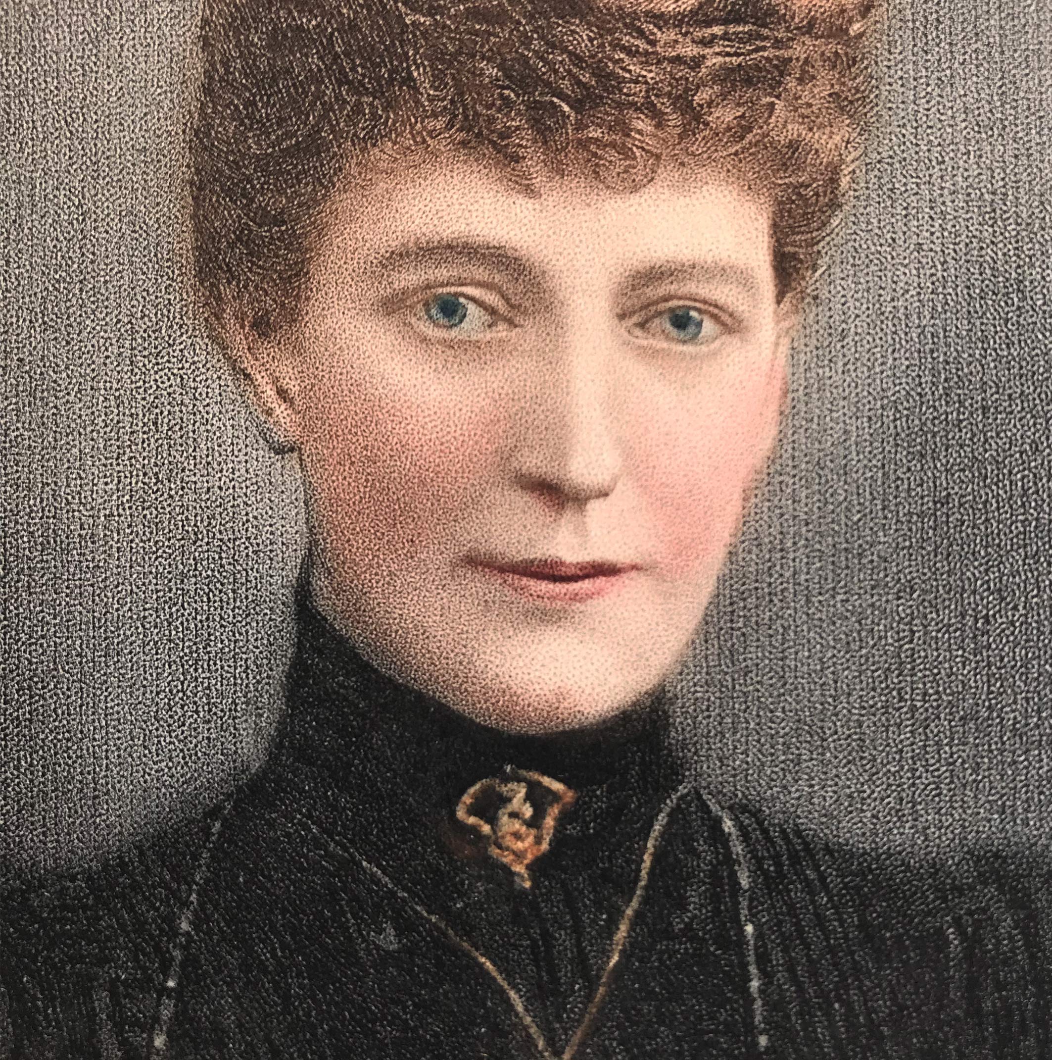 Period Engraving of an Edwardian Lady. Published by F.T Dennis. Find Antique Etchings & other Antique Prints at IntoVintage.co.uk