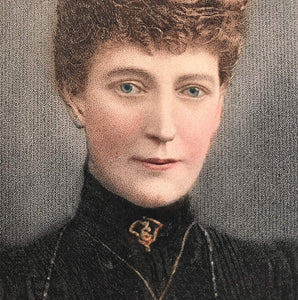 Period Engraving of an Edwardian Lady. Published by F.T Dennis. Find Antique Etchings & other Antique Prints at IntoVintage.co.uk