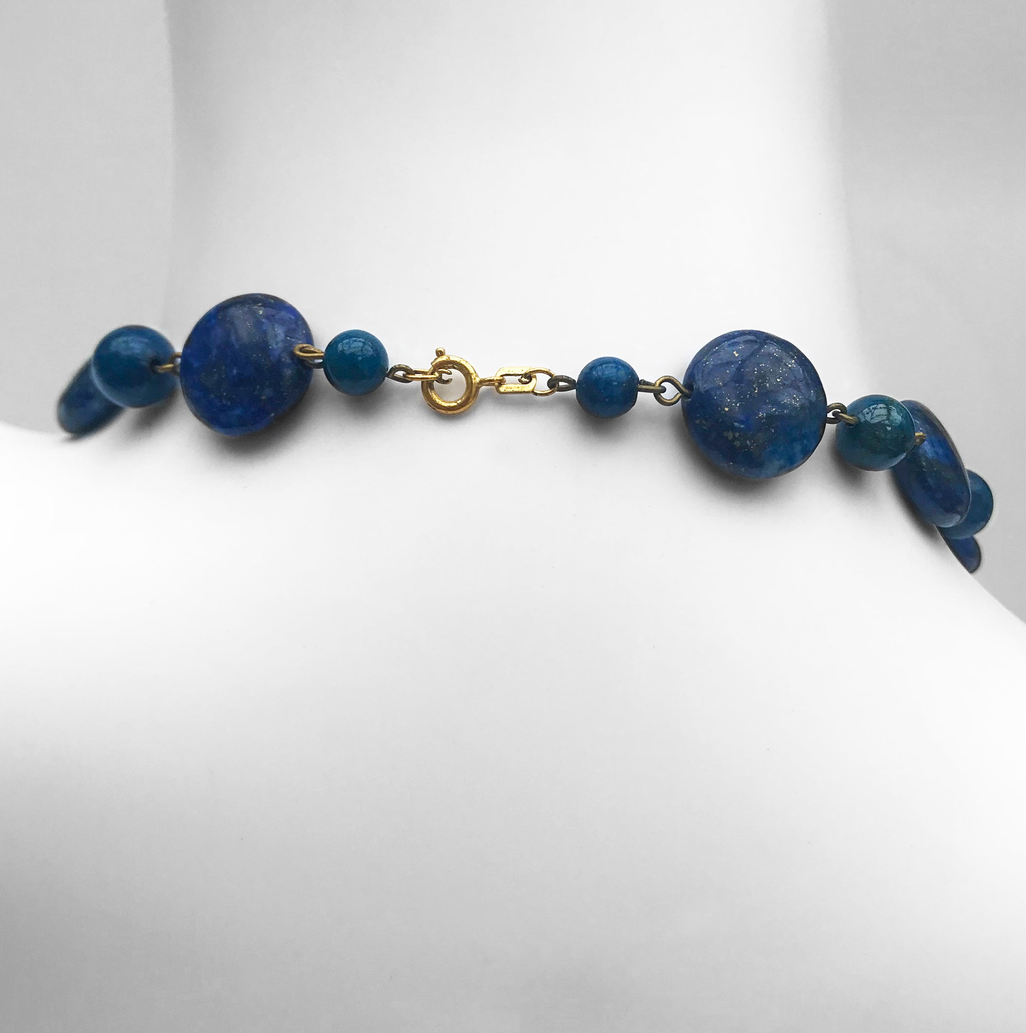 Vintage1930's Lapis Lazuli 1930's. Find this and other Vintage jewellery for sale at Intovintage.co.uk. Into Vintage