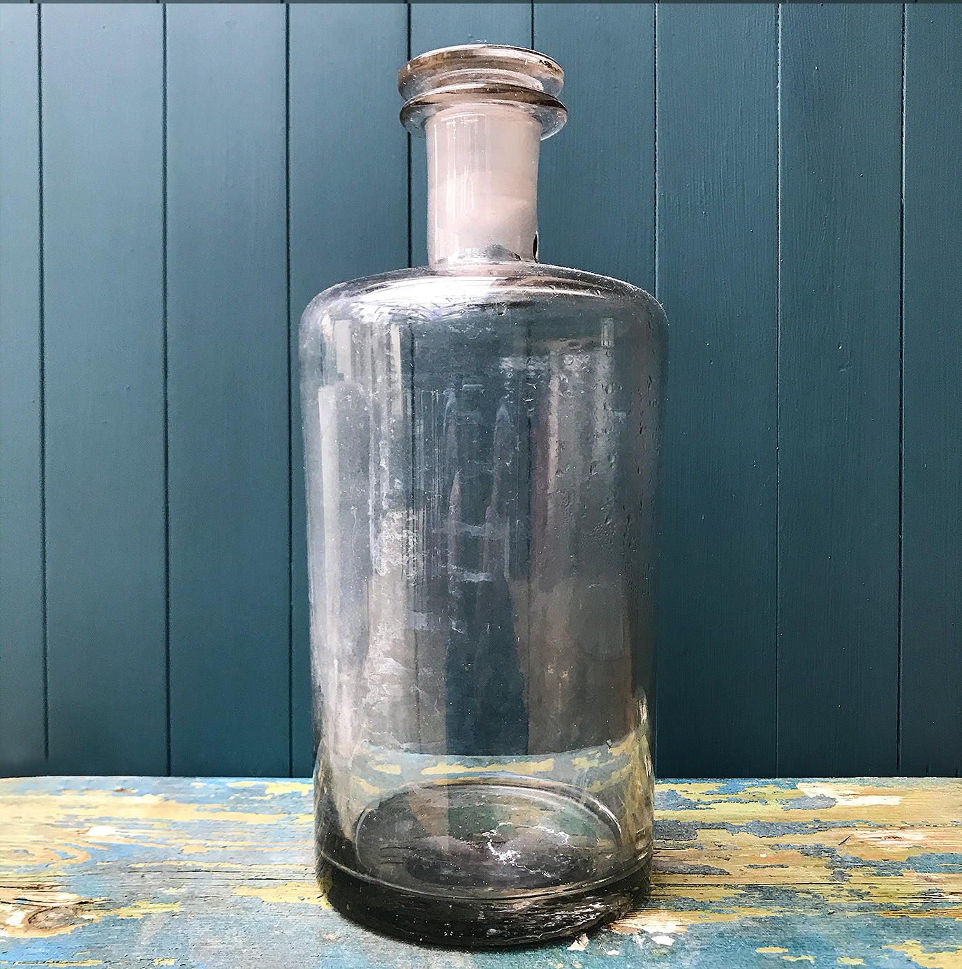 Large Stoppered Victorian Apothecary Bottle