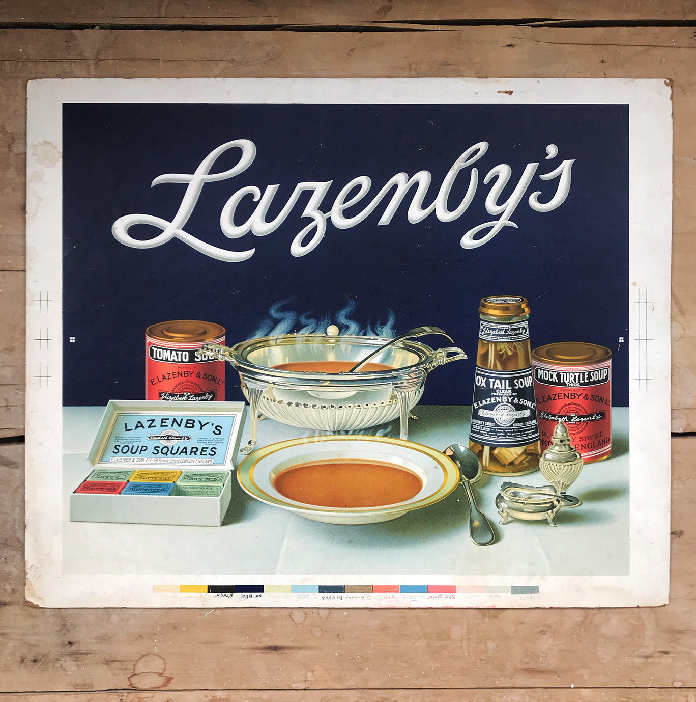 Period Lazenby's Advertising Print