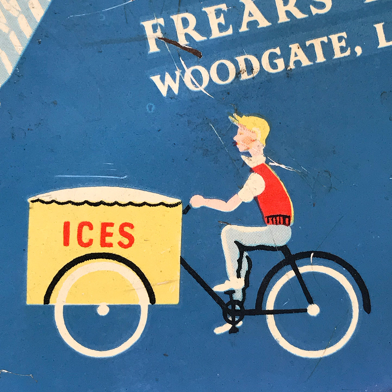 Vintage Frears London Town Biscuit Tin with delightful vignette illustrations of London life from the 50's. There's a Pearly King & Queen having a jig, an Elephant taking some children for a ride, people taking the tube and a whole lot more! SHOP NOW - www.intovintage.co.uk