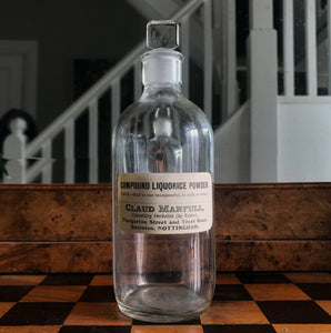 Vintage Apothecary Bottle