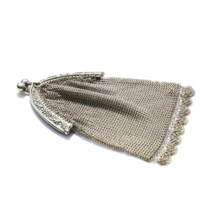 800 Silver Mesh Purse