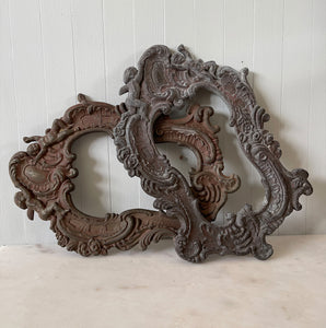 A Pair of Cast Baroque Style Frames