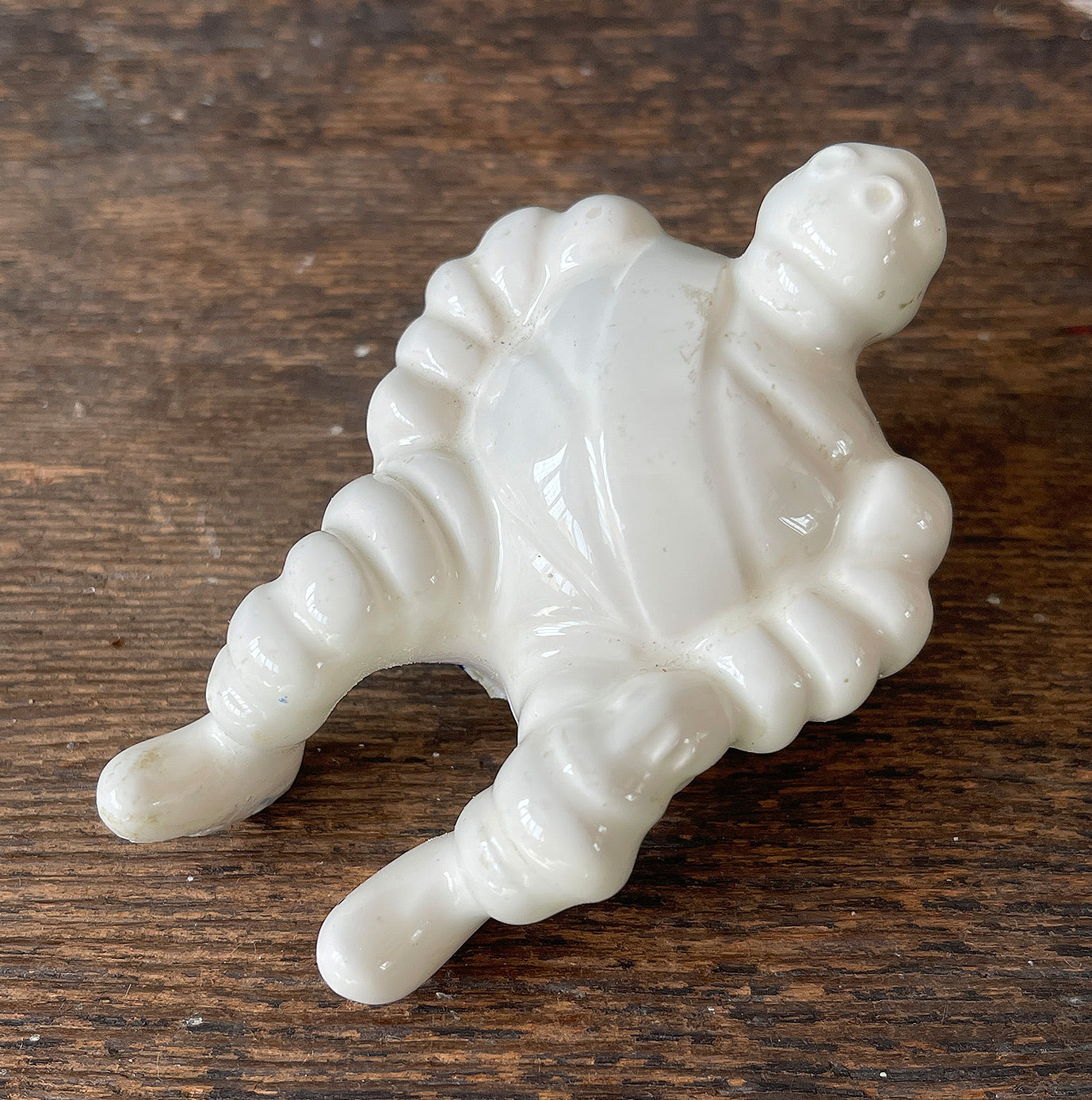 A Vintage Ceramic Bibendum Michelin Man with a hole in his bottom! This little fellow would have sat on an ashtray hence the hole is his bottom. He's now in the perfect position to sit on the edge of a shelf - SHOP NOW - www.intovintage.co.uk